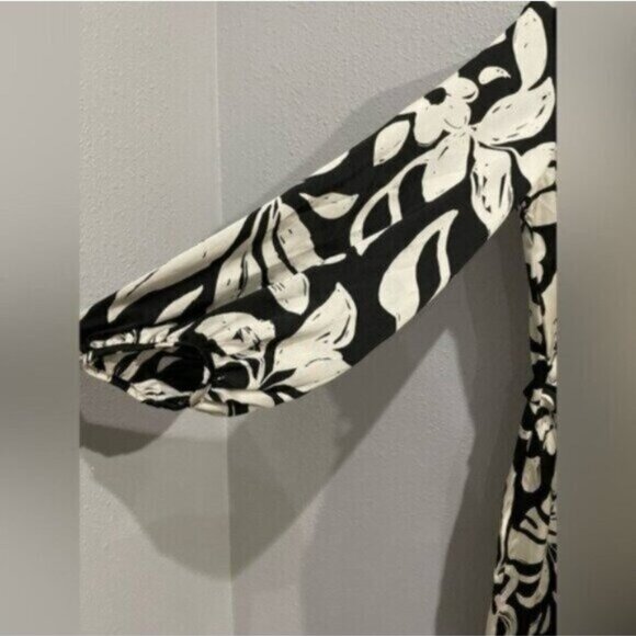 New Zara Contemporary Feminine Floral Silky Relaxed Fit Chic Jumpsuit - Picture 5 of 11